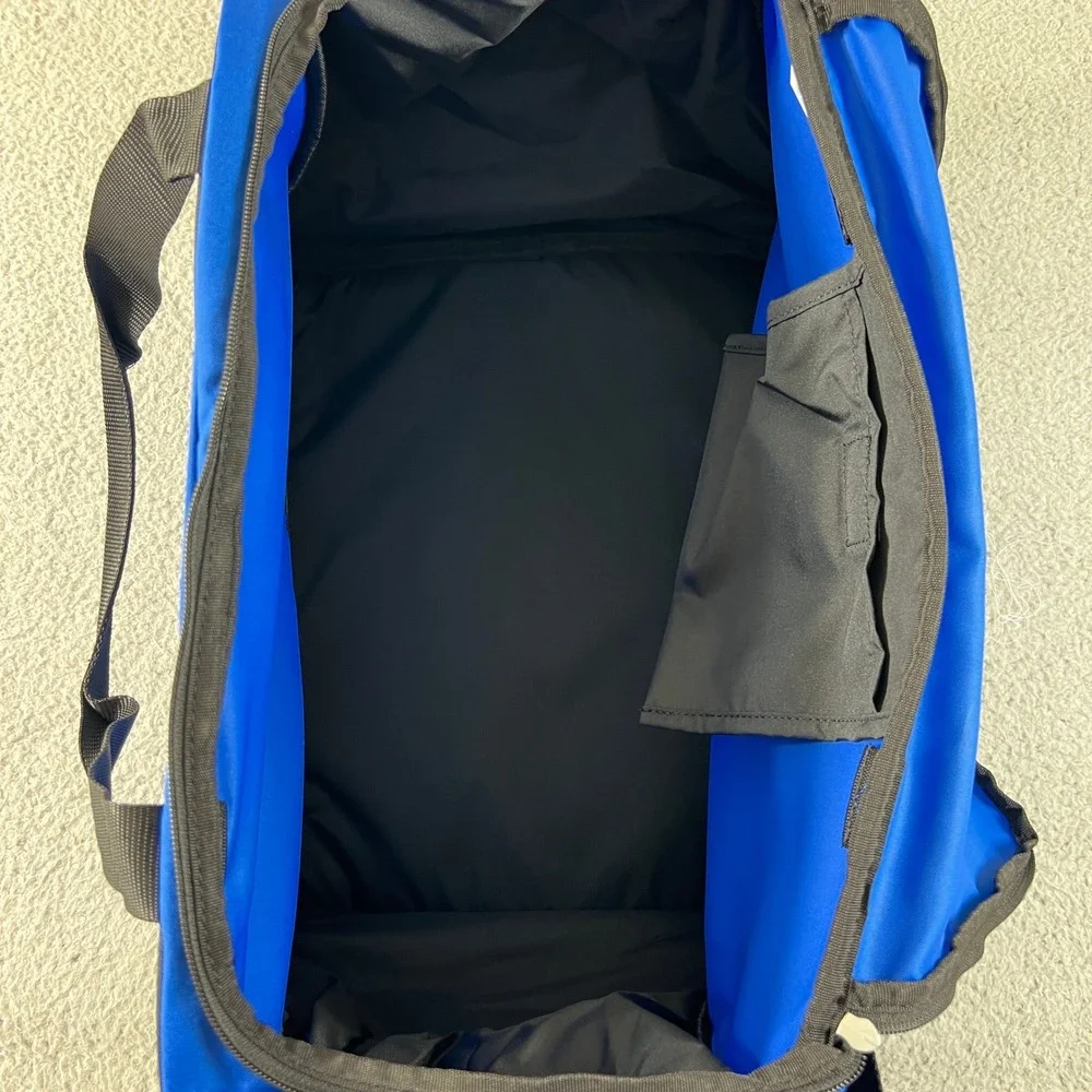 Nike Team Training Duffel Bag Unisex Medium Blue Black Vintage NWT